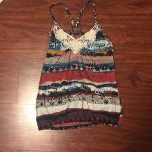 Bohemian tank top